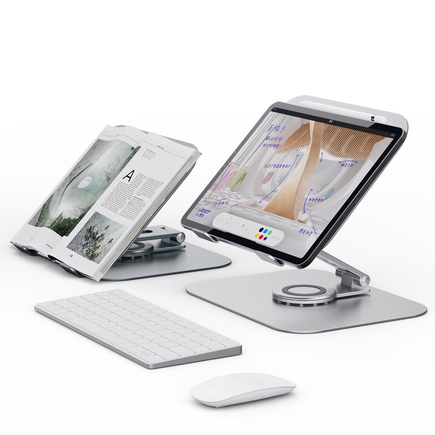 Portable and Foldable Notebook Stand