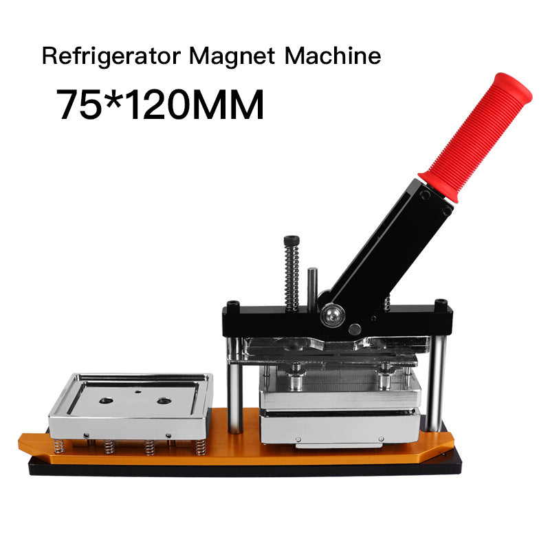 75*120MM Refrigerator Magnet Machine