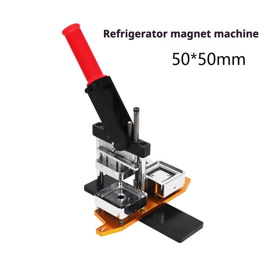50*50MM Square Refrigerator Magnet Machine