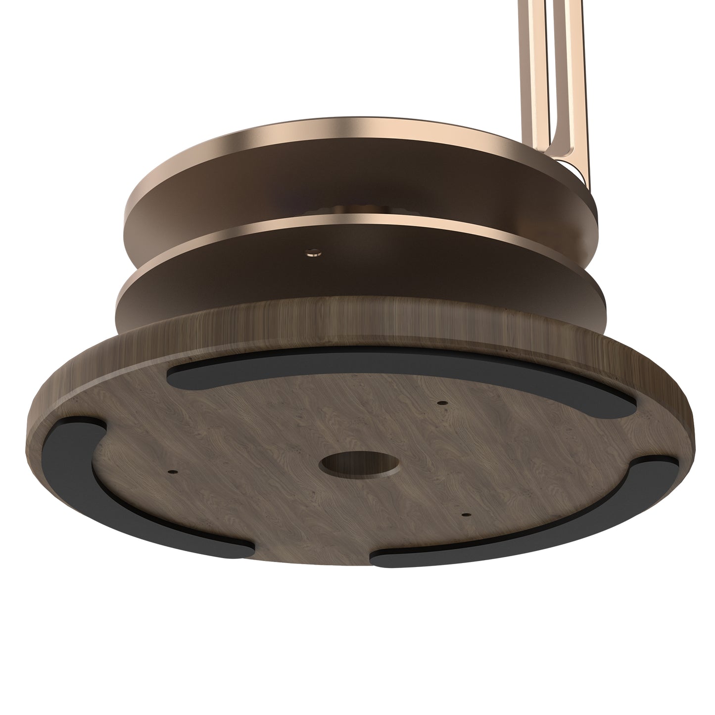 360° Adjustable Mobile Phone Stands,Walnut Base