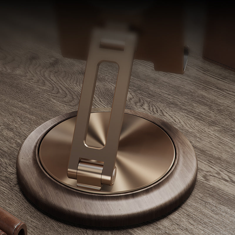 360° Adjustable Mobile Phone Stands,Walnut Base
