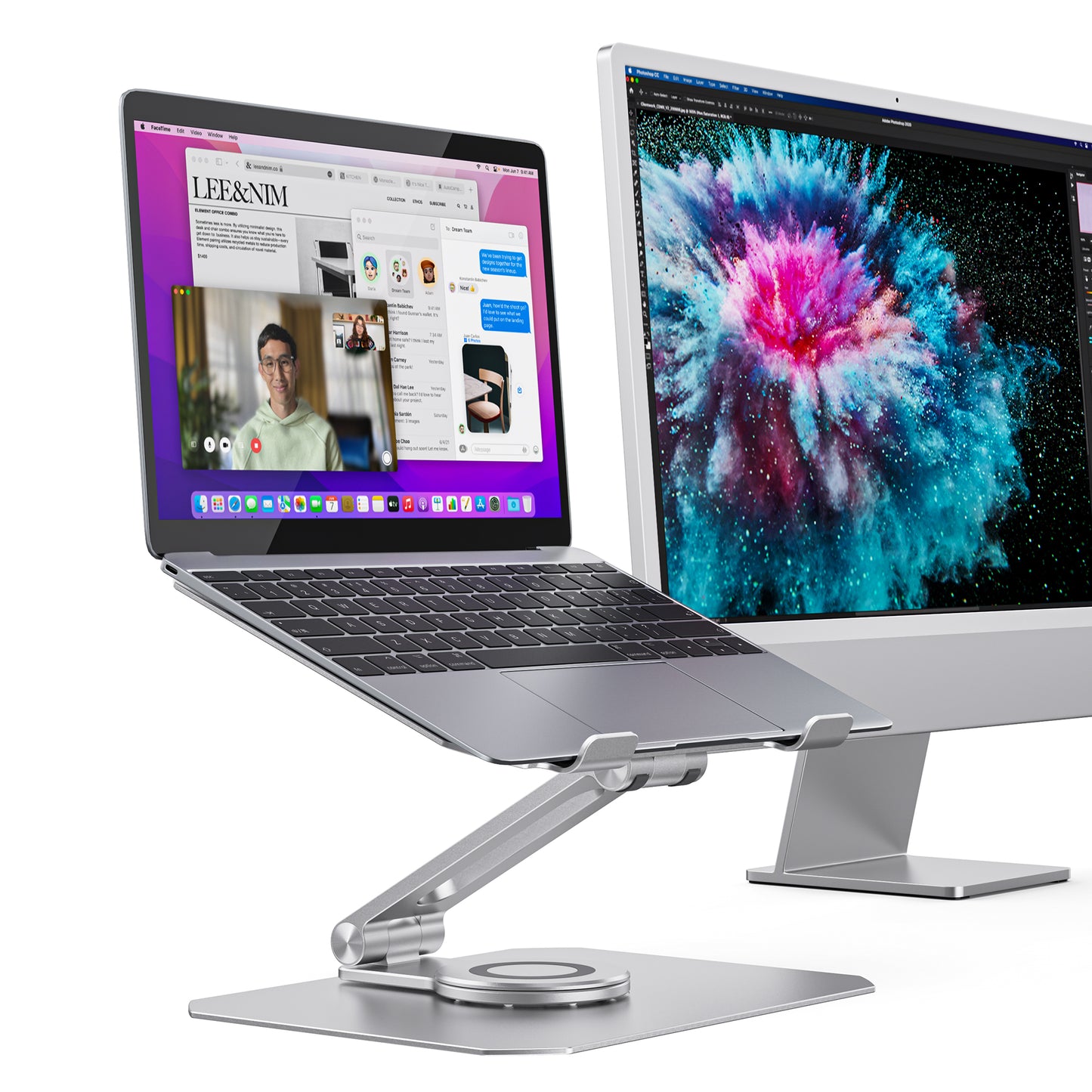 Portable and Foldable Notebook Stand