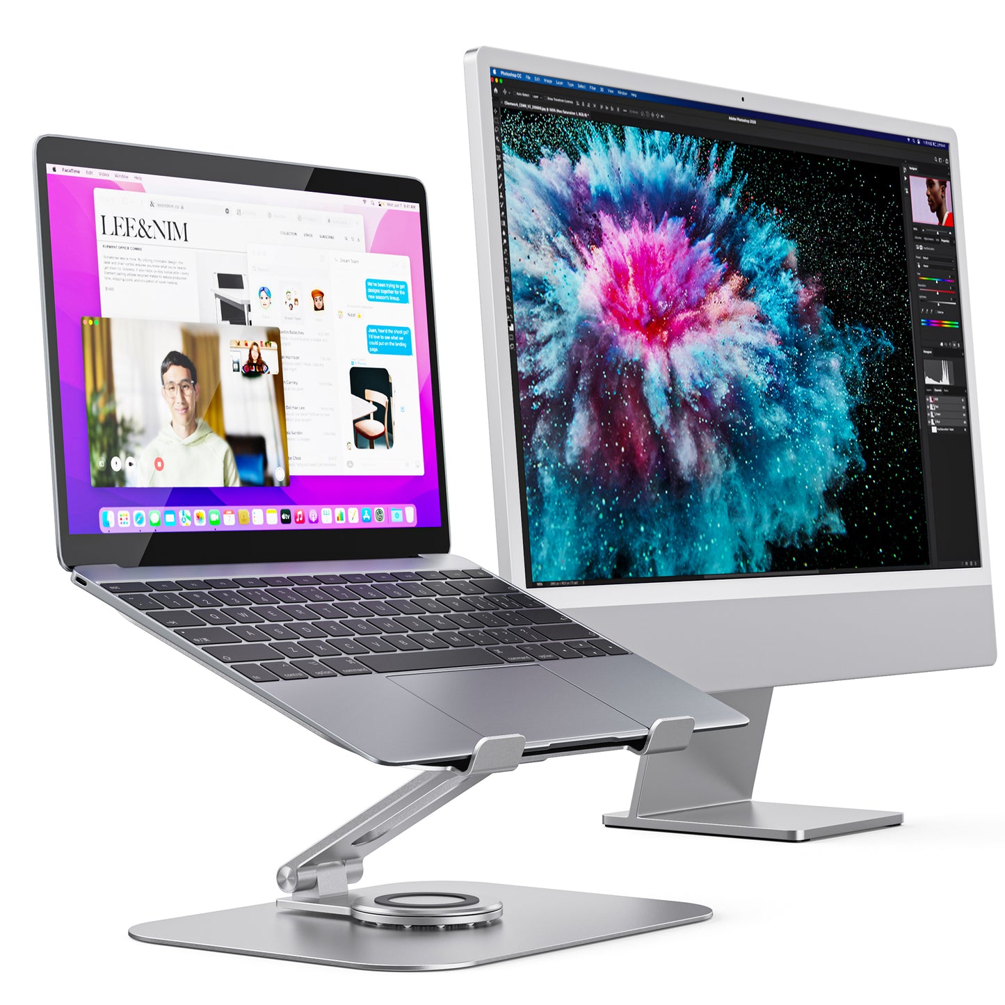 Portable and Foldable Notebook Stand