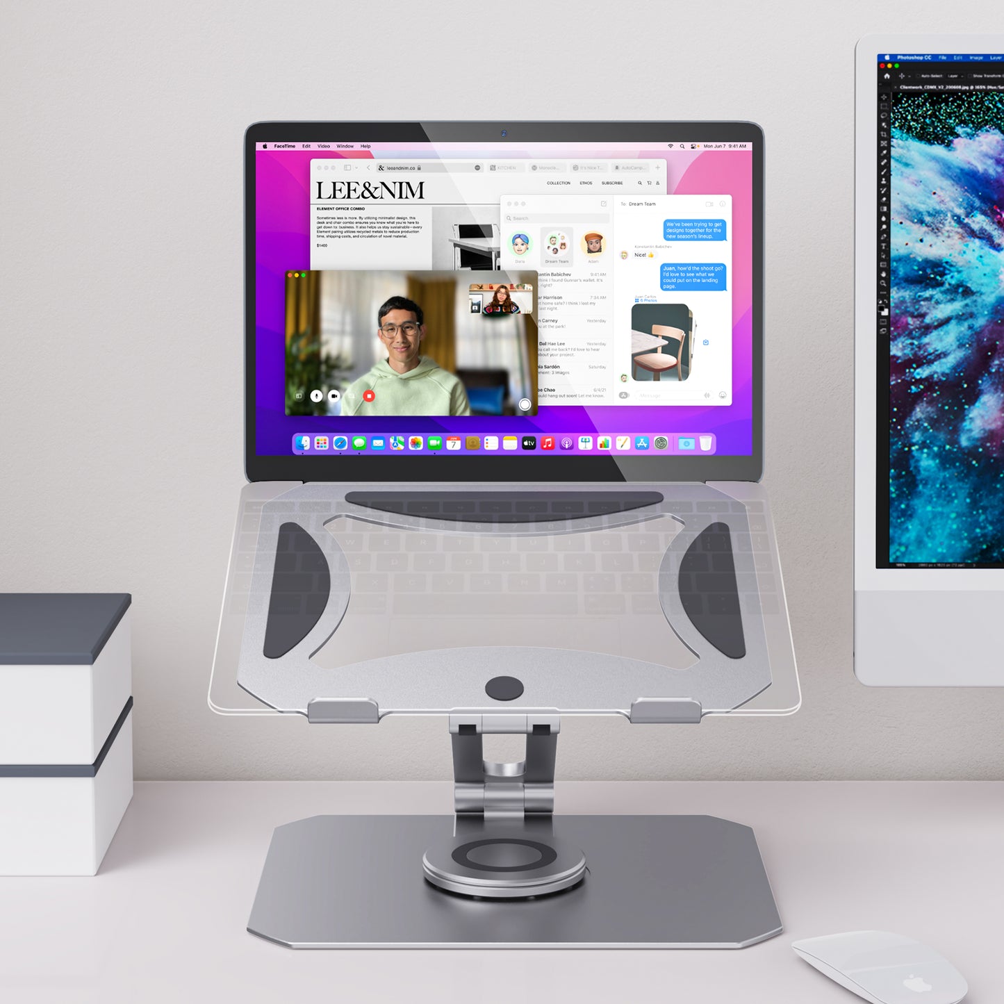 Portable and Foldable Notebook Stand