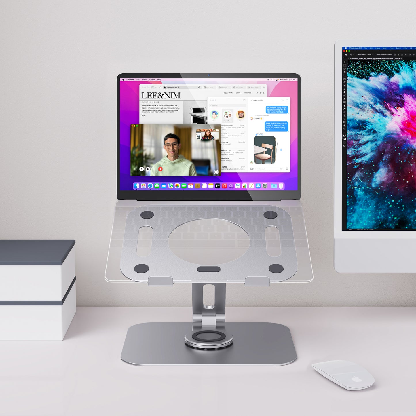 Portable and Foldable Notebook Stand