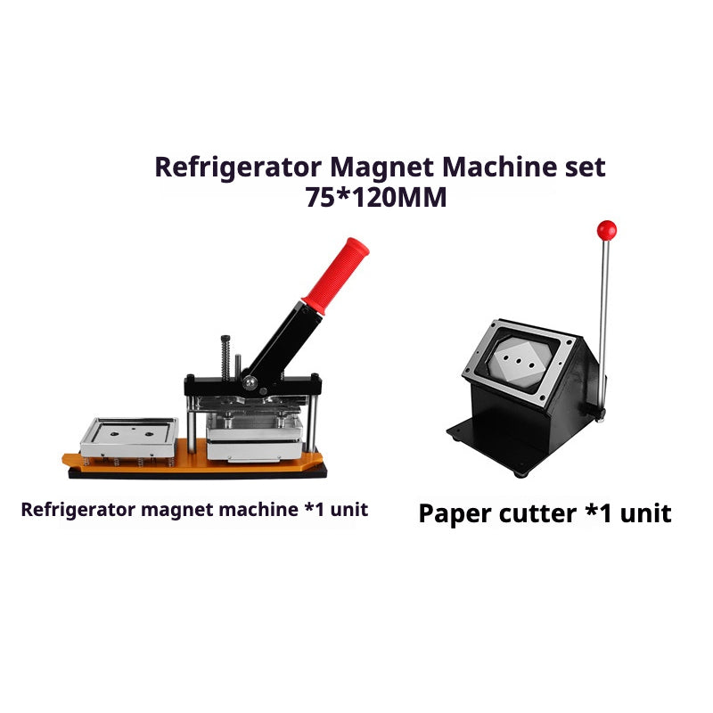 75*120MM Refrigerator Magnet Machine