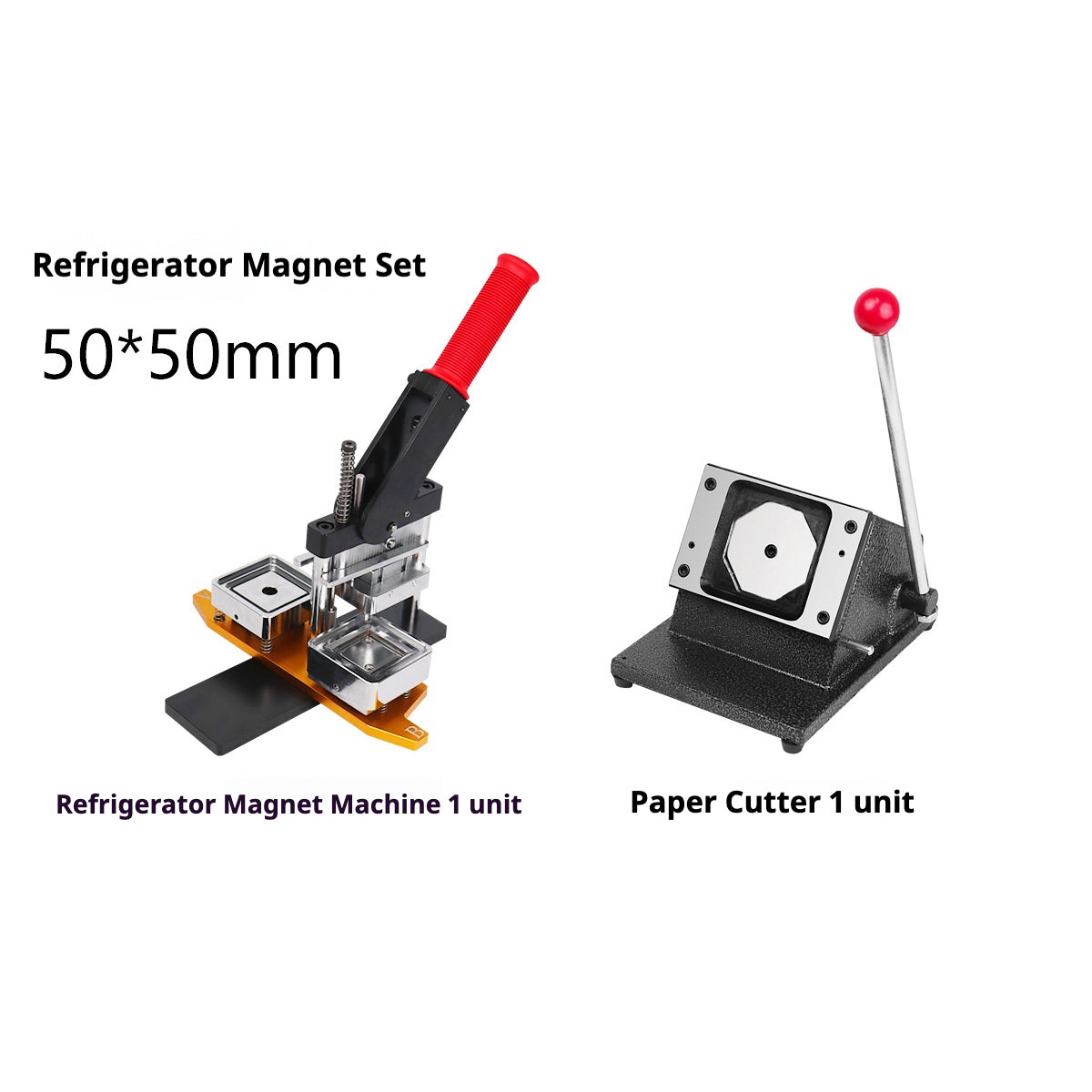 50*50MM Square Refrigerator Magnet Machine