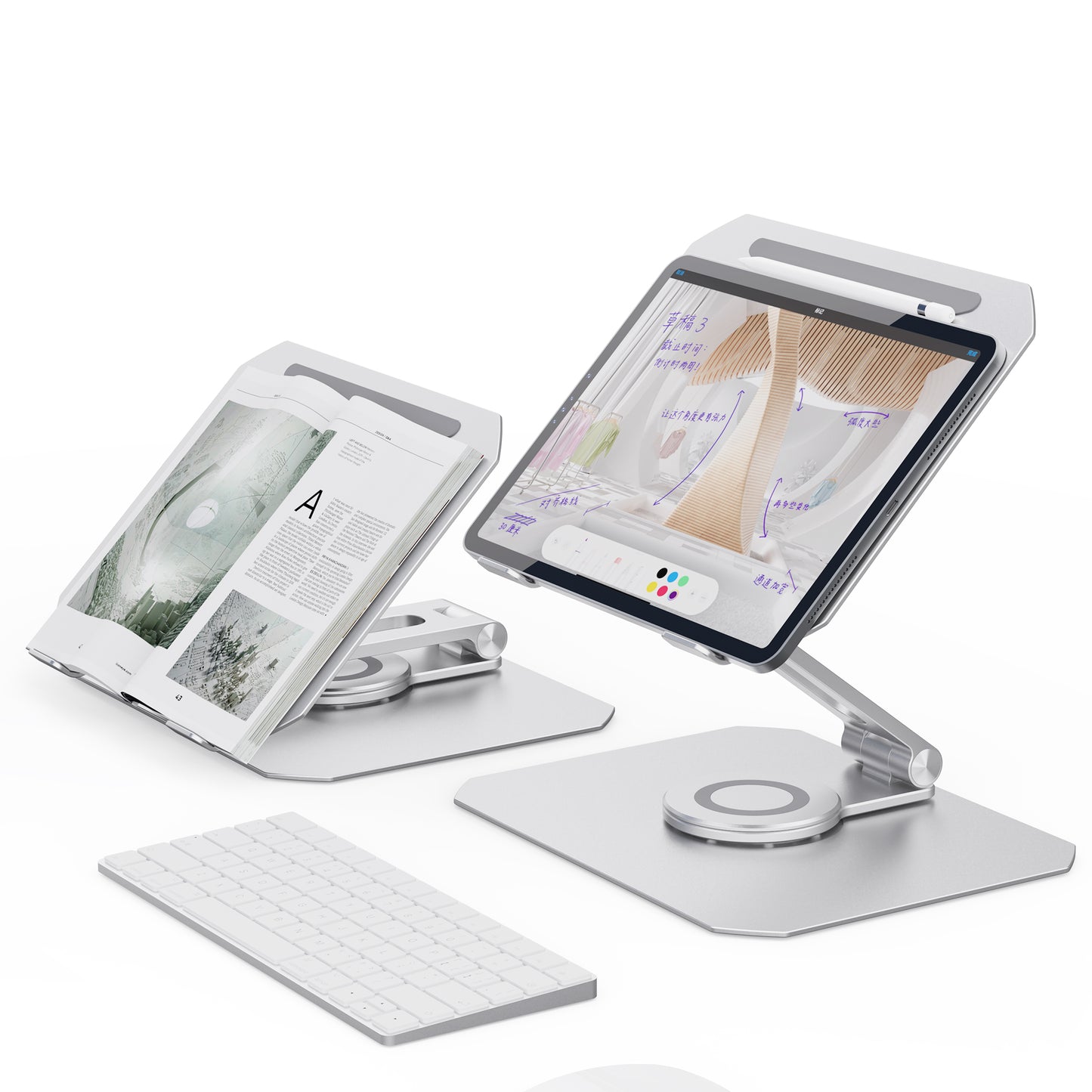 Portable and Foldable Notebook Stand