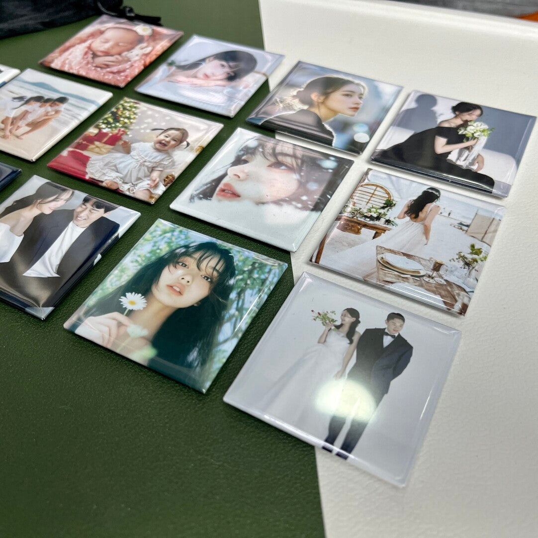 12 Custom Photo Magnets