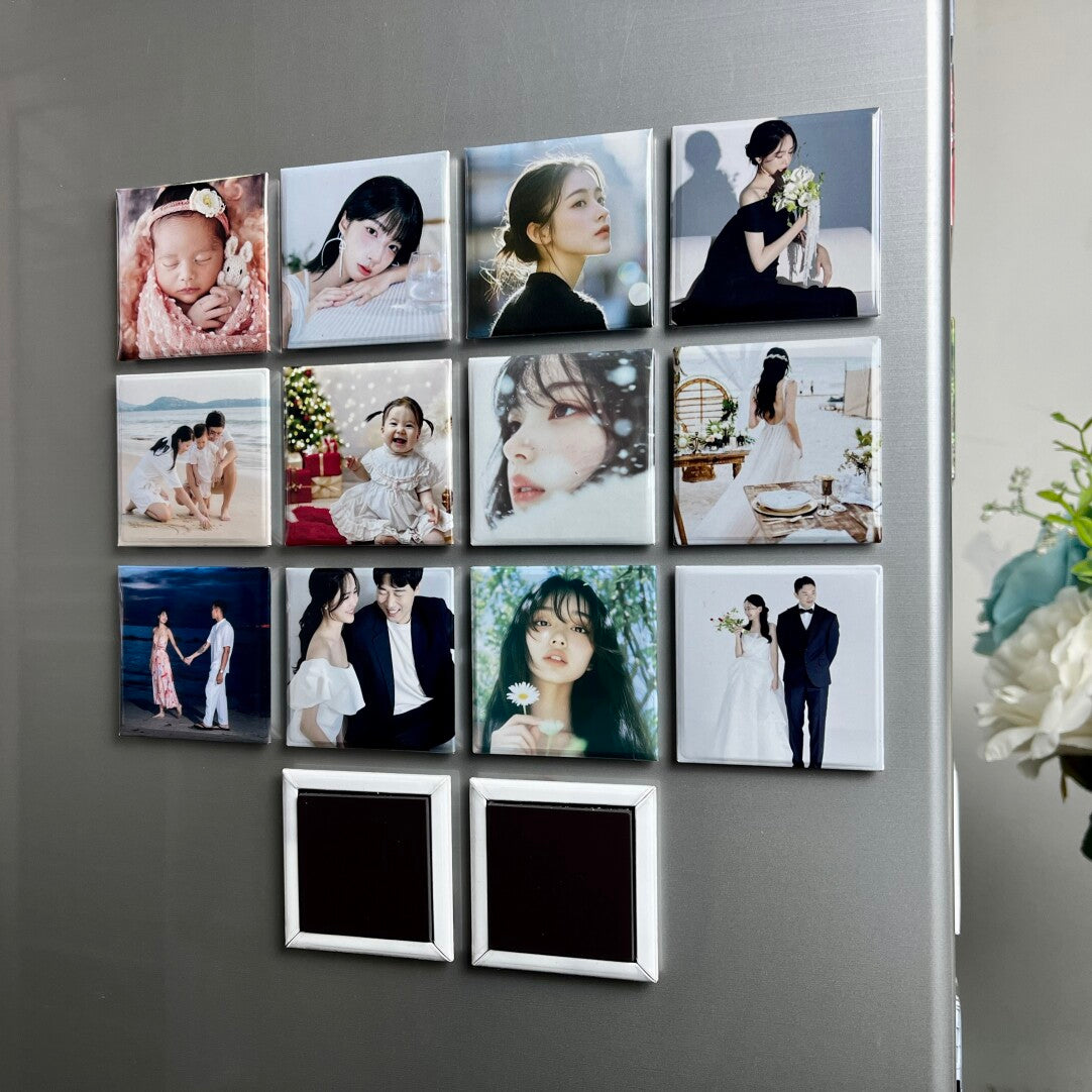 12 Custom Photo Magnets