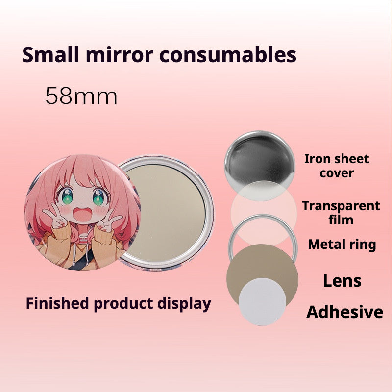 58MM Round Refrigerator Magnet Machine
