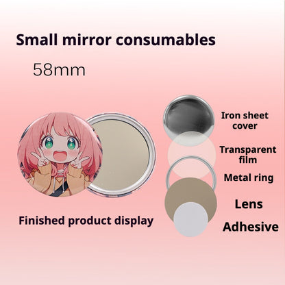 58MM Round Refrigerator Magnet Machine