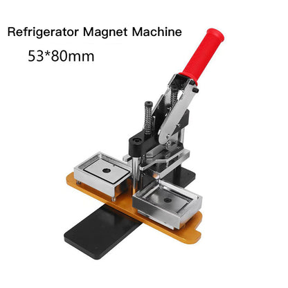 53*80MM  Refrigerator Magnet Machine
