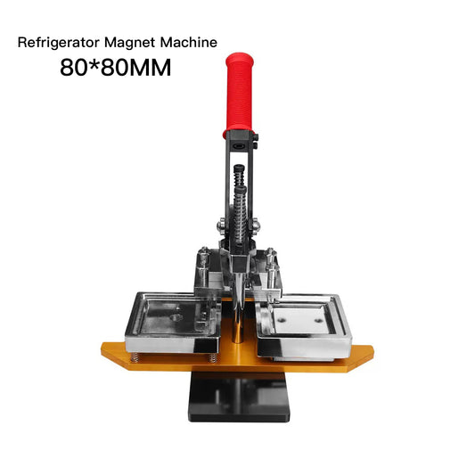 80*80MM Square Refrigerator Magnet Machine