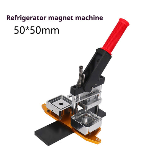 50*50MM Square Refrigerator Magnet Machine