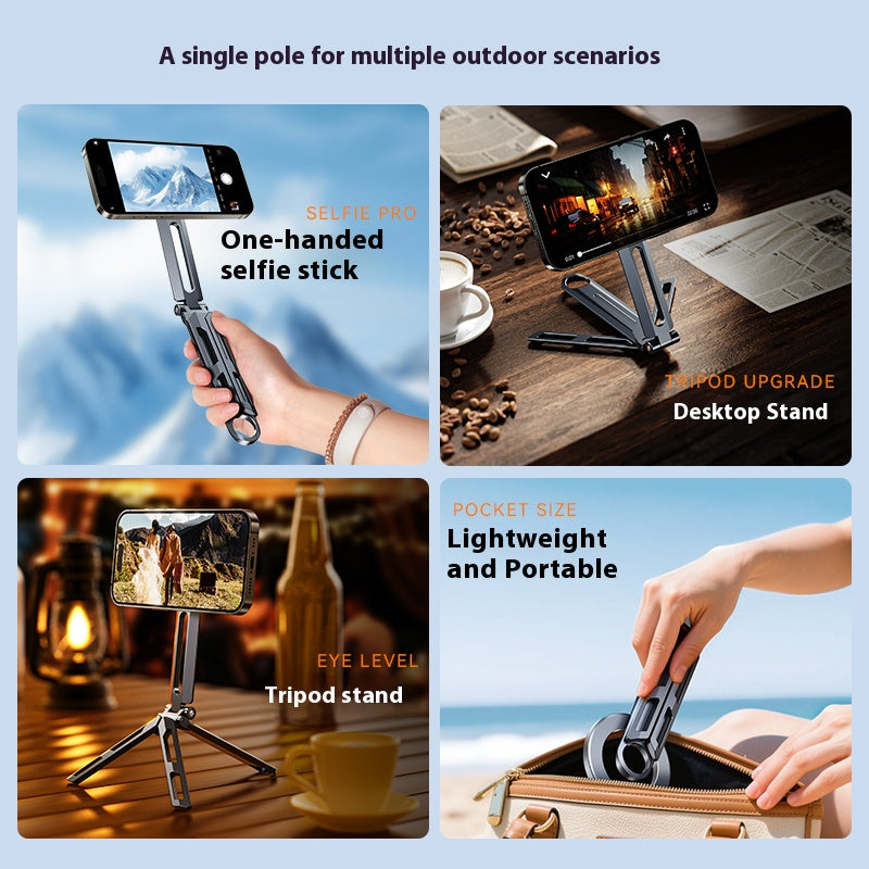 Portable Foldable Phone Tripod