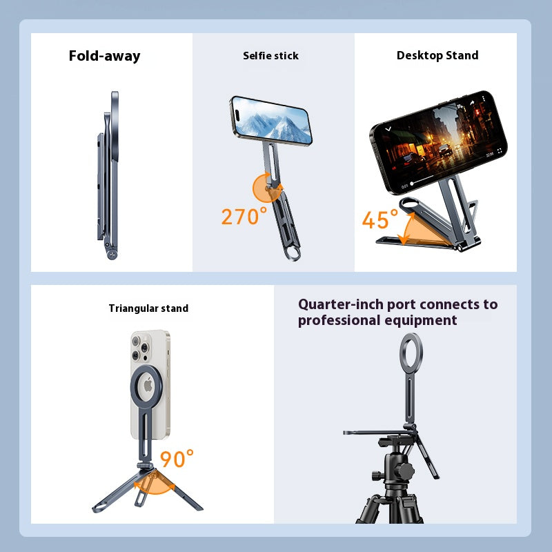 Portable Foldable Phone Tripod
