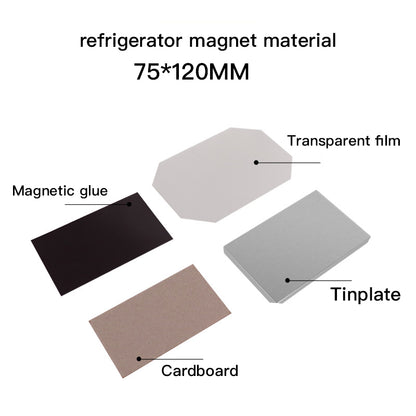 75*120MM Refrigerator Magnet Machine