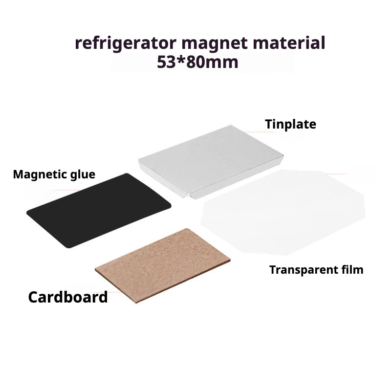 53*80MM  Refrigerator Magnet Machine
