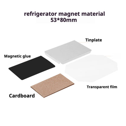 53*80MM  Refrigerator Magnet Machine