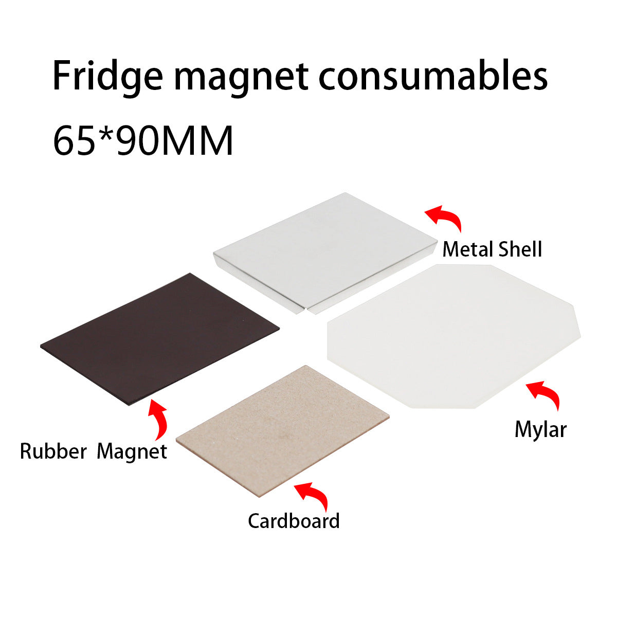 65*90MM Refrigerator Magnet Machine