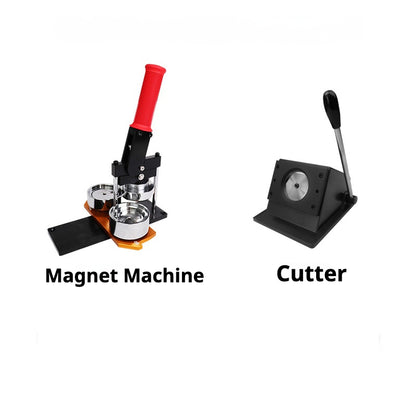 58MM Round Refrigerator Magnet Machine