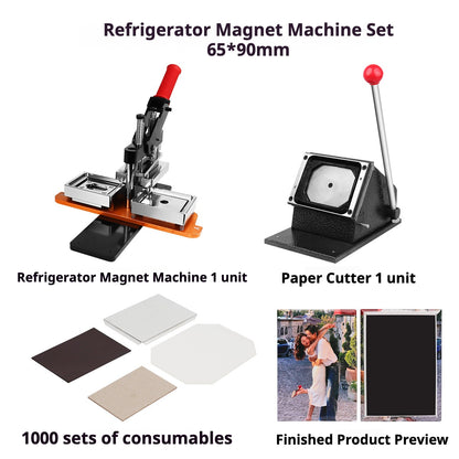 65*90MM Refrigerator Magnet Machine