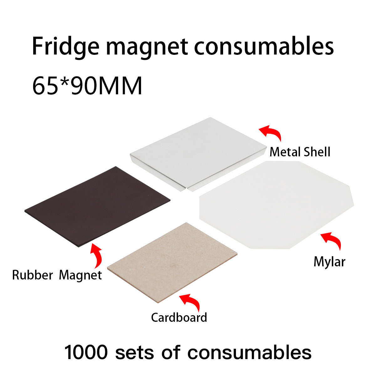 65*90MM Refrigerator Magnet Machine