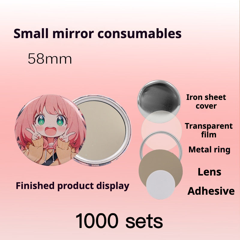 58MM Round Refrigerator Magnet Machine