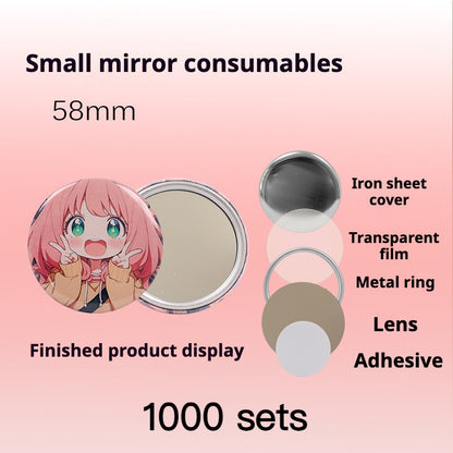 58MM Round Refrigerator Magnet Machine