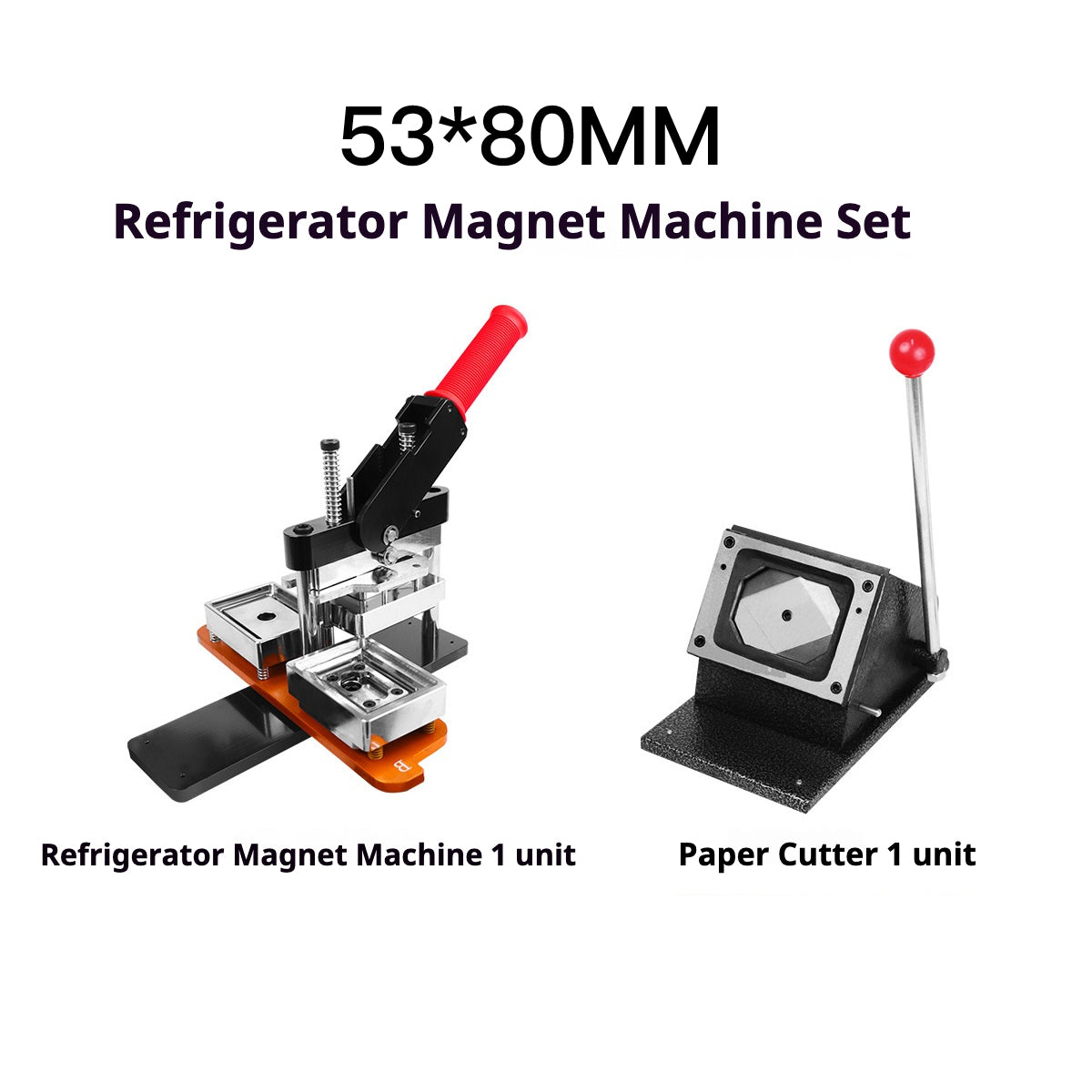 53*80MM  Refrigerator Magnet Machine
