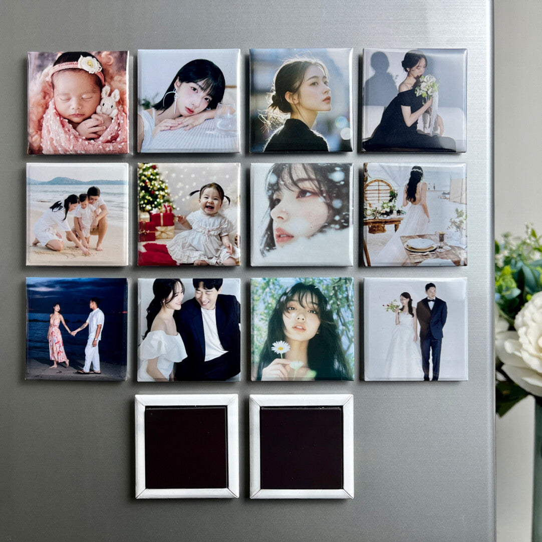12 Custom Photo Magnets
